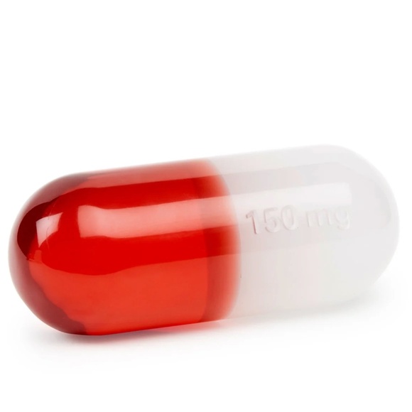 Jonathan Adler Other - NEW Jonathan Adler Acrylic Pill - 150 mg - Red